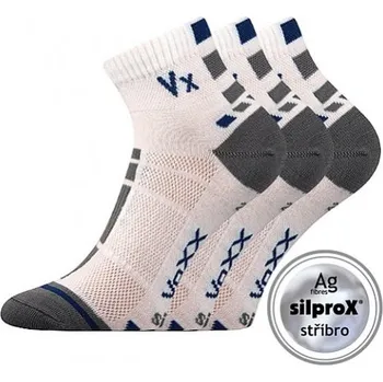 Pánské ponožky VoXX Boma Lonka Litex+MAYOR sportovní ponožky VoXX - balení 3 páry, MAYOR sportovní ponožky VoXX - balení 3 páry, VoXX, 101559 Bílá 23-25 (35-38)