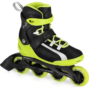 Kolečkové brusle Fitness kolečkové brusle dámské SPOKEY MRSFIT černo-žluté - 36
