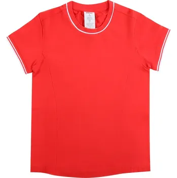 Dámské tričko Wilson Team Seamless Tee Infrared Oblečení dámské: XS