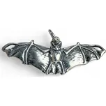 Drakkaria NOCTOR - Netopýr, stříbrný přívěsek, Ag 925