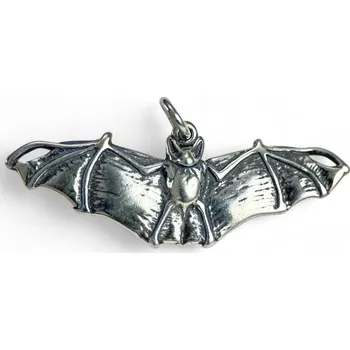 Přívěsek Drakkaria NOCTOR - Netopýr, stříbrný přívěsek, Ag 925