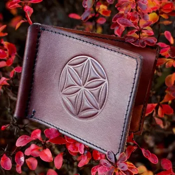 Peněženka Drakkaria SVARGA, kožená peněženka - dolarovka