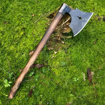 Sběratelství Drakkaria KUTTENBERG, husitská středověká sekera XV. století, replika Čechy