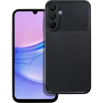 Pouzdro na mobilní telefon Carbon Case Pouzdro Carbon PREMIUM Case pro Samsung Galaxy A14 4G / A14 5G / černé