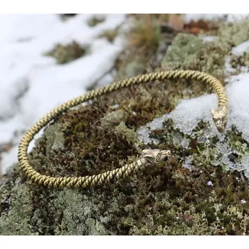 Náhrdelník Drakkaria - splétárna FENRISULFR, pletený torques