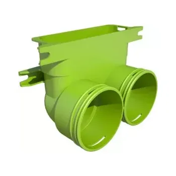 Brilon Octopus AE45sc – 2x AE34c přechodka DN50/140-90° na 2x DN75/63