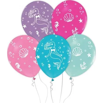 Karnevalový kostým Prémiové balónky 12" - Mořský svět, 5 kusů