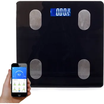 Osobní váha Verk 17083 Osobní digitální váha s funkcí Bluetooth