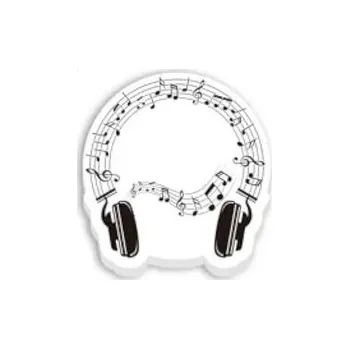 AB Production Samolepící poznámkový bloček SLUCHÁTKA