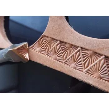 Děrovačka SLUNCE, raznice do kůže