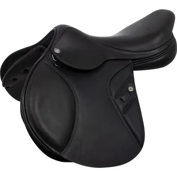 Jezdecké sedlo ACAVALLO Sedlo skokové KC Race 2.4 Comfort Acavallo, černé Velikost posedlí: 17"