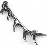 Drakkaria JELENÍ PAROŽÍ, paroh, stříbrný přívěsek, Ag 925