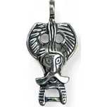 Drakkaria ODIN, stříbrný přívěsek, replika z Ribe, Dánsko, Ag 925