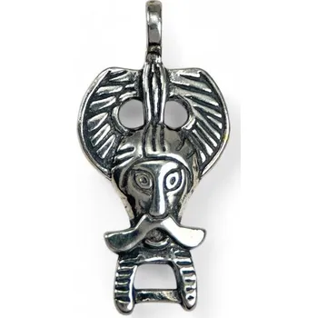 Přívěsek Drakkaria ODIN, stříbrný přívěsek, replika z Ribe, Dánsko, Ag 925