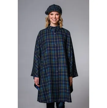 Dámský kabát Irský vlněný dámský plášť - Dunloe Cape