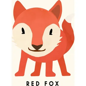 Plakát Plakát, Obraz - Red Fox, Erik Wintzell