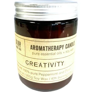 Svíčka Awm Aromaterapeutická Sójová Svíčka - Kreativita 200g