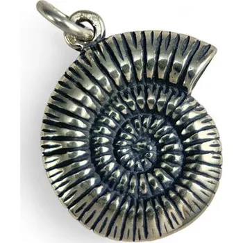 Přívěsek Drakkaria AMONIT, stříbrný přívěsek, Ag 925