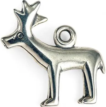 Přívěsek Drakkaria KELTSKÝ JELEN, stříbrný přívěsek, replika, Ag 925