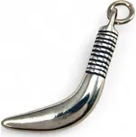 Drakkaria Medvědí kel, ugrofinský, stříbrný přívěsek, Ag 925