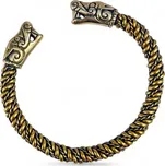 Drakkaria - splétárna BESTIE Z BURGU pletený náramek, bronz