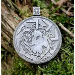 Rod - Wulflund KOLOVRAT S MEDVĚDEM, přívěšek, zinek