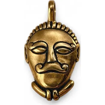 Přívěsek Drakkaria KELTSKÁ HLAVA, bronzový přívěšek