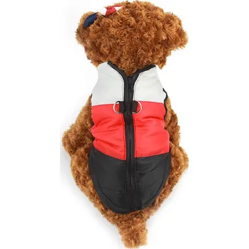 Pánské oblečení Surtep Animals Pruhovaná vesta Barva: Bílá/Červená/Černá, Velikost: XS