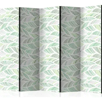 Paraván Paraván - Zelené vlny II Velikost: 225x172 cm, Provedení: Jednostranný