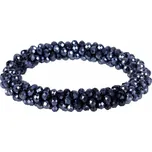 QHP Gumička do vlasů Shine QHP, navy