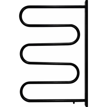 Radiátor OLSEN SPA - Elektrický sušák otočný - Barva - Černá , Materiál - Komaxit, Rozměr radiátoru - ES 3 - 35 x 865 x 580 mm, Výkon - 83 W OLBES3OCER