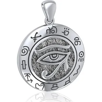 Přívěsek Peter Stone OKO HORA, stříbrný přívěsek,, Ag 925