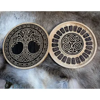 Náhrdelník Kadlus YGGDRASIL - SADA RUN FUTHARK a dárková kazeta