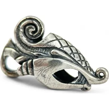 Přívěsek Drakkaria DREKI, stříbrný přívěsek - vikingové, Ag 925, 12g