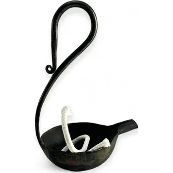 Svícen OLEJOVÁ LAMPA - ručně kovaná