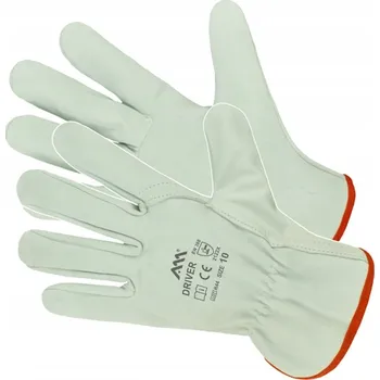 Pracovní rukavice Rukavice INDEX BHP Driver, kozí kůže, velikost 10 - XL, 1 pár