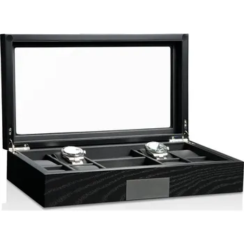 Box na hodinky Kazeta na hodinky HEISSE & SÖHNE 70019-167 HS Monteray 8 - Schwarz