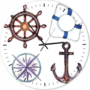 Hodiny Nástěnné hodiny Mydecor, vícebarevné, 40 cm