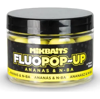Nástraha Mikbaits Plovoucí fluo boilie 150ml příchuť/hmotnost/velikost: Krill / 150ml / 14mm