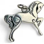 Drakkaria ŠEMÍK, kůň, stříbrný přívěsek, Ag 925