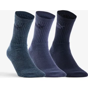 Pánské ponožky PUMA Vysoké sportovní ponožky 3 páry 35/38 MODRÁ