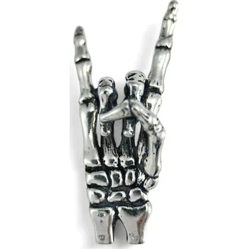 Přívěsek Drakkaria PAROHÁČ, rockerský stříbrný přívěsek, Ag 925, 10g