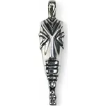 Drakkaria KELTSKÁ HLAVA, stříbrný přívěsek, Ag 925