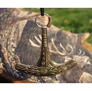 Přívěsek Megalith SEKERA BOHA UKKO, velké bronz, starofinský talisman