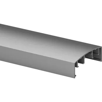 Zábradlí Madlo, Easy Alu, 70x26 mm, "nacvaknout" dovnitř Madlo, Easy Alu, 70x26 mm, "nacvaknout" dovnitř, délka 5000 mm, hliník, surový