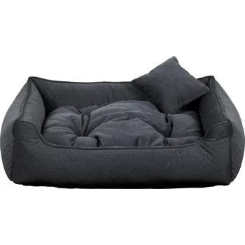 Pelíšek pro psa COMFY obdélníkový pelech pro psa, antracitový - 110 cm x 90 cm