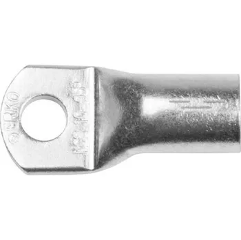 Kabelové oko SEZ KCS_8-6/50 Trubkové kabelové oko lehčené, CU, průřez vodiče 6mm2, M8