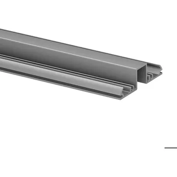 Zábradlí Profil pro sklo, Easy Alu, horní, 67x19 mm Profil pro sklo, Easy Alu, horní, 67x19 mm, délka 5000 mm, hliník, surový