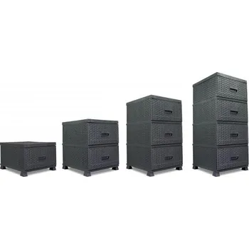 Komoda Bestent Komoda ŠEDÁ CONSERES