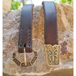 Drakkaria SALZBURG, středověký opasek, bronz, XIII. století, hnědý